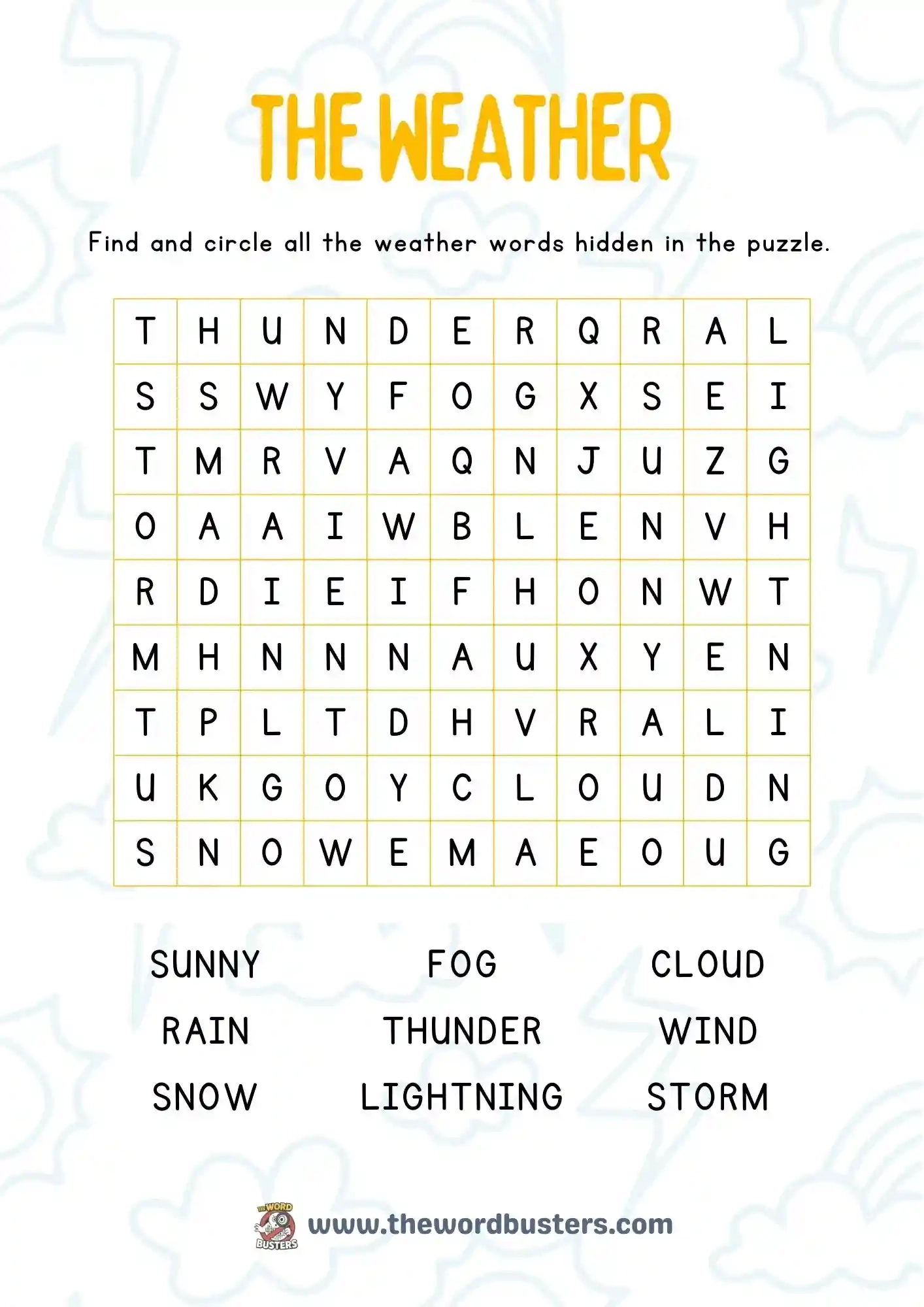  Free Educational Word Searches Printable PDF