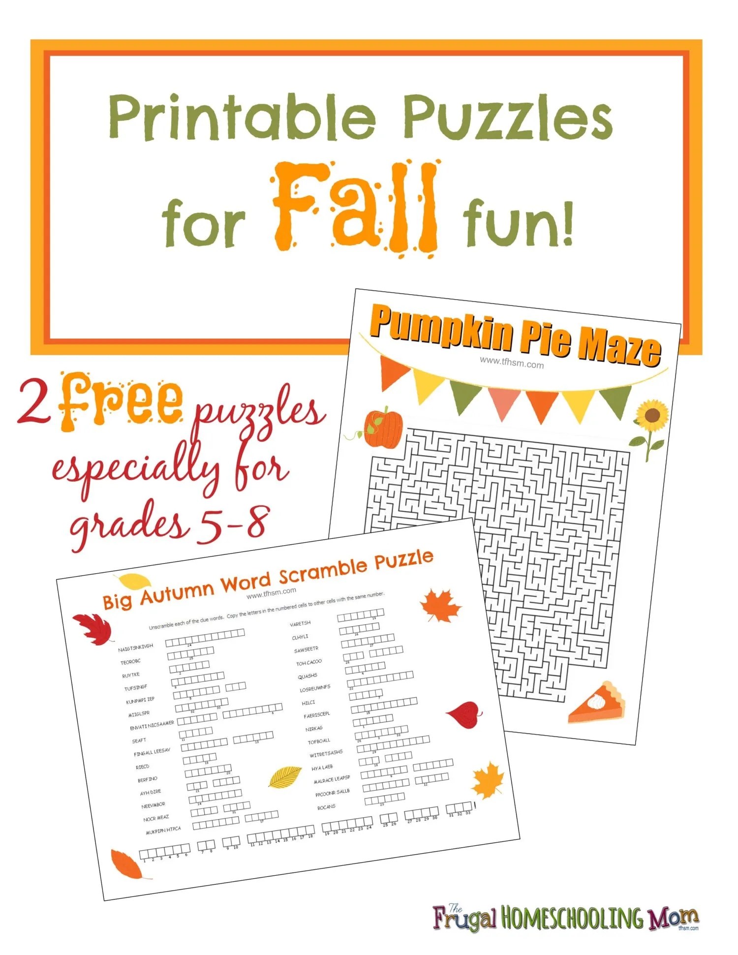 Free Printable Autumn Word Search For Adults
