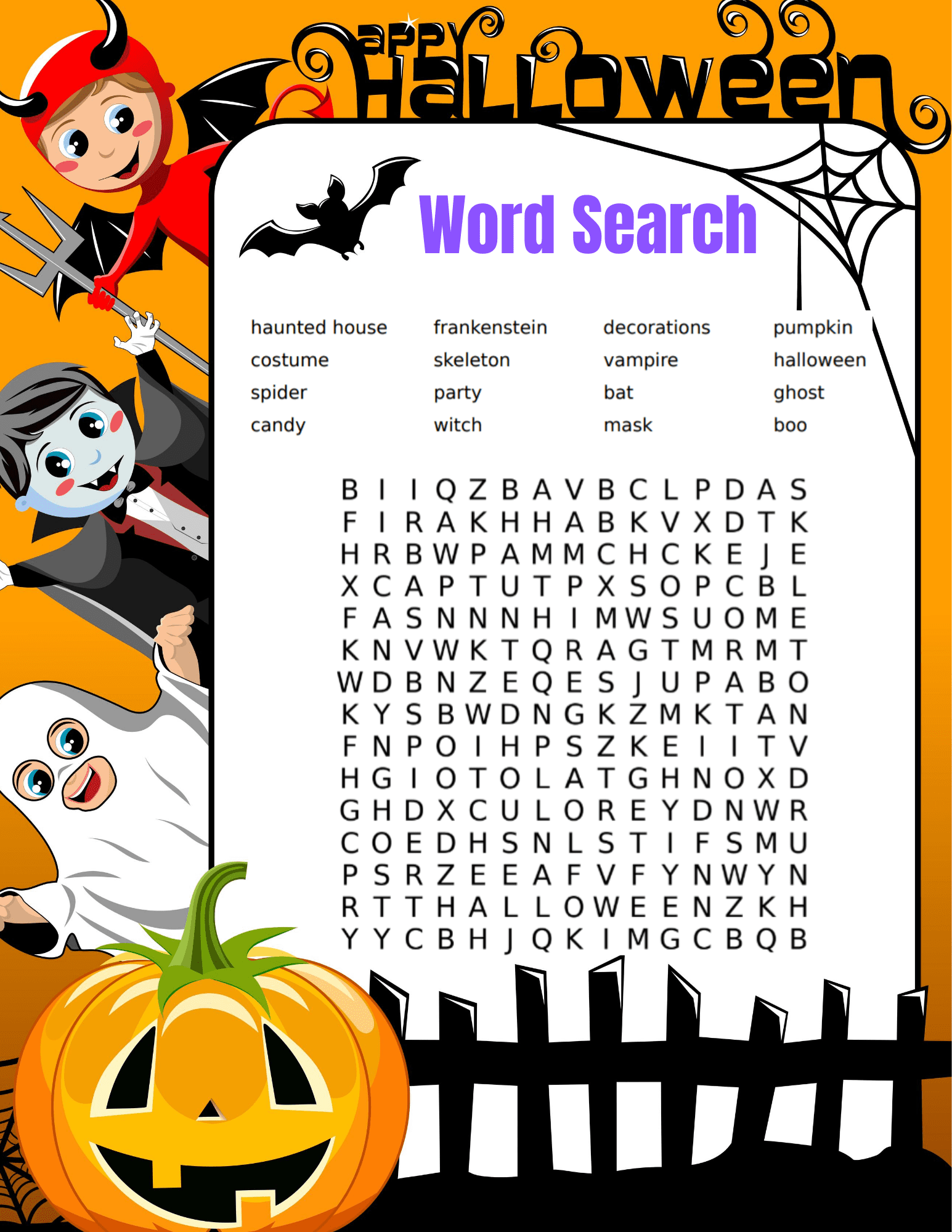 free halloween word search two kids and a coupon free halloween word search two kids and a coupon