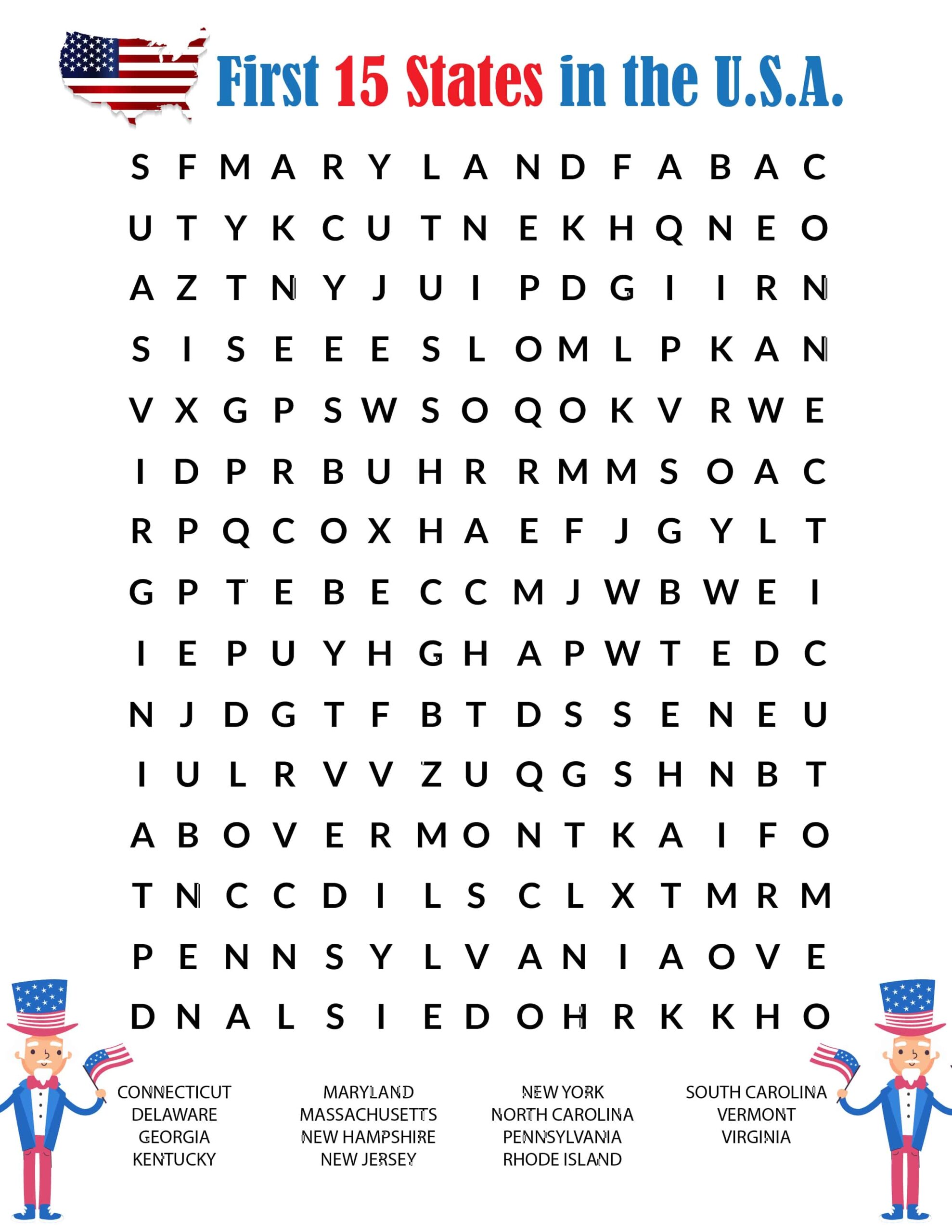 Printable Word Searches For Adults Hard