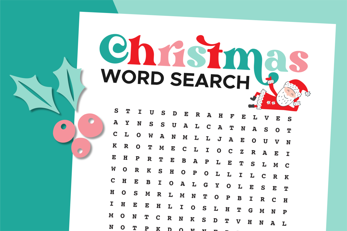 free printable christmas word search hey let s make stuff