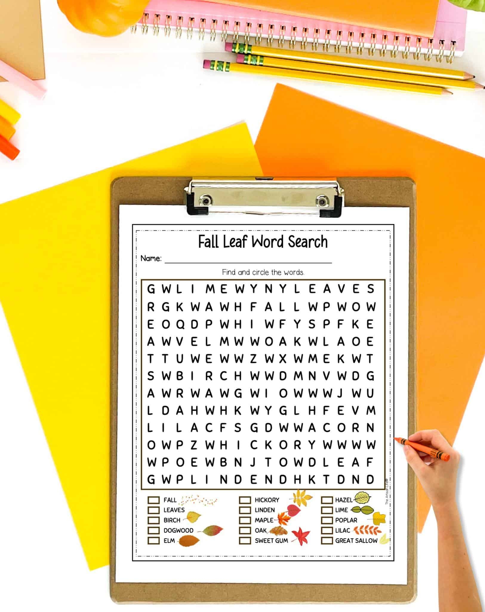 Free Printable Word Search 100 Words