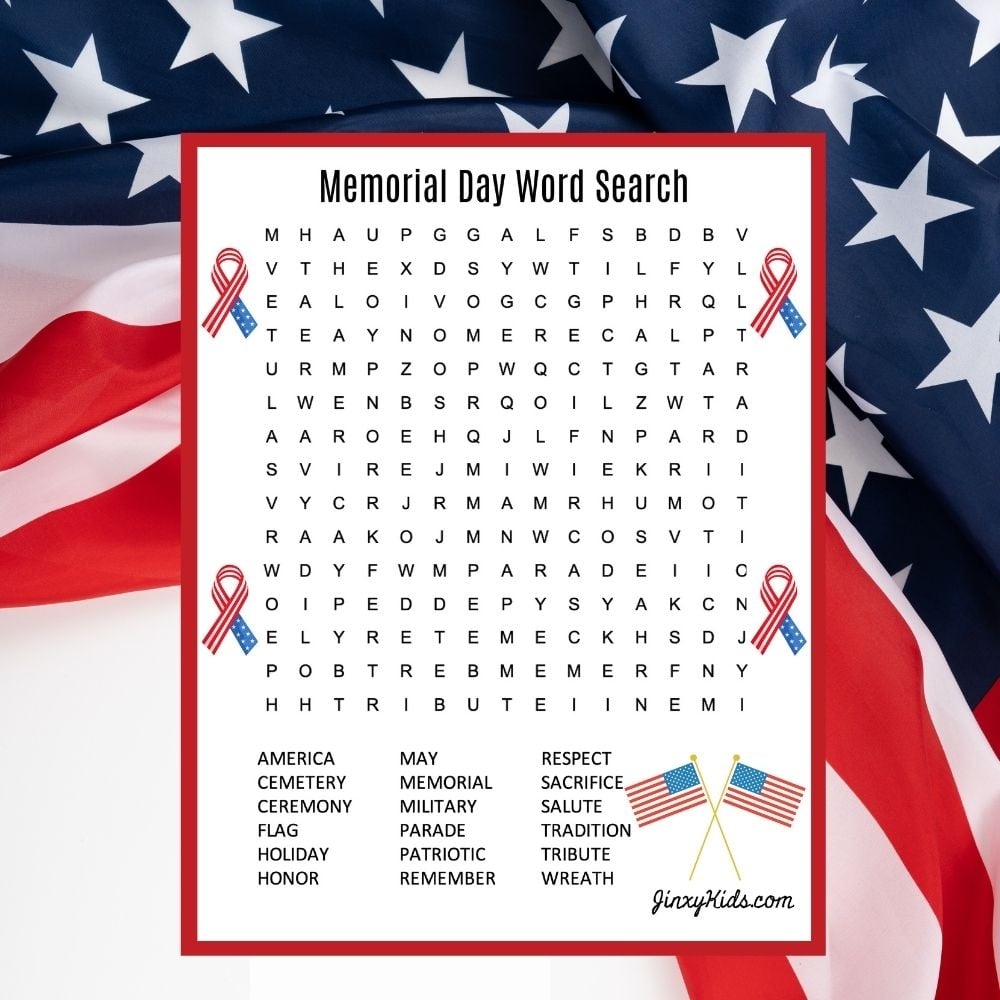 Free Printable Word Search For Labor Day