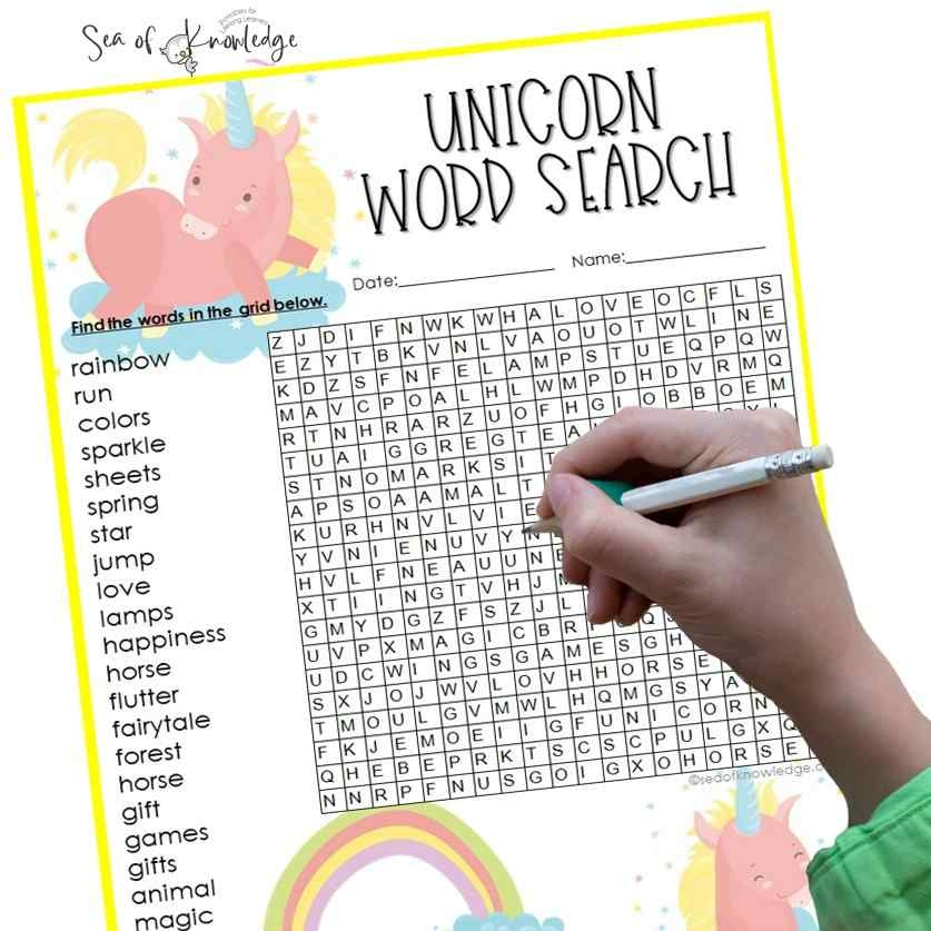 Giant Maths Word Search