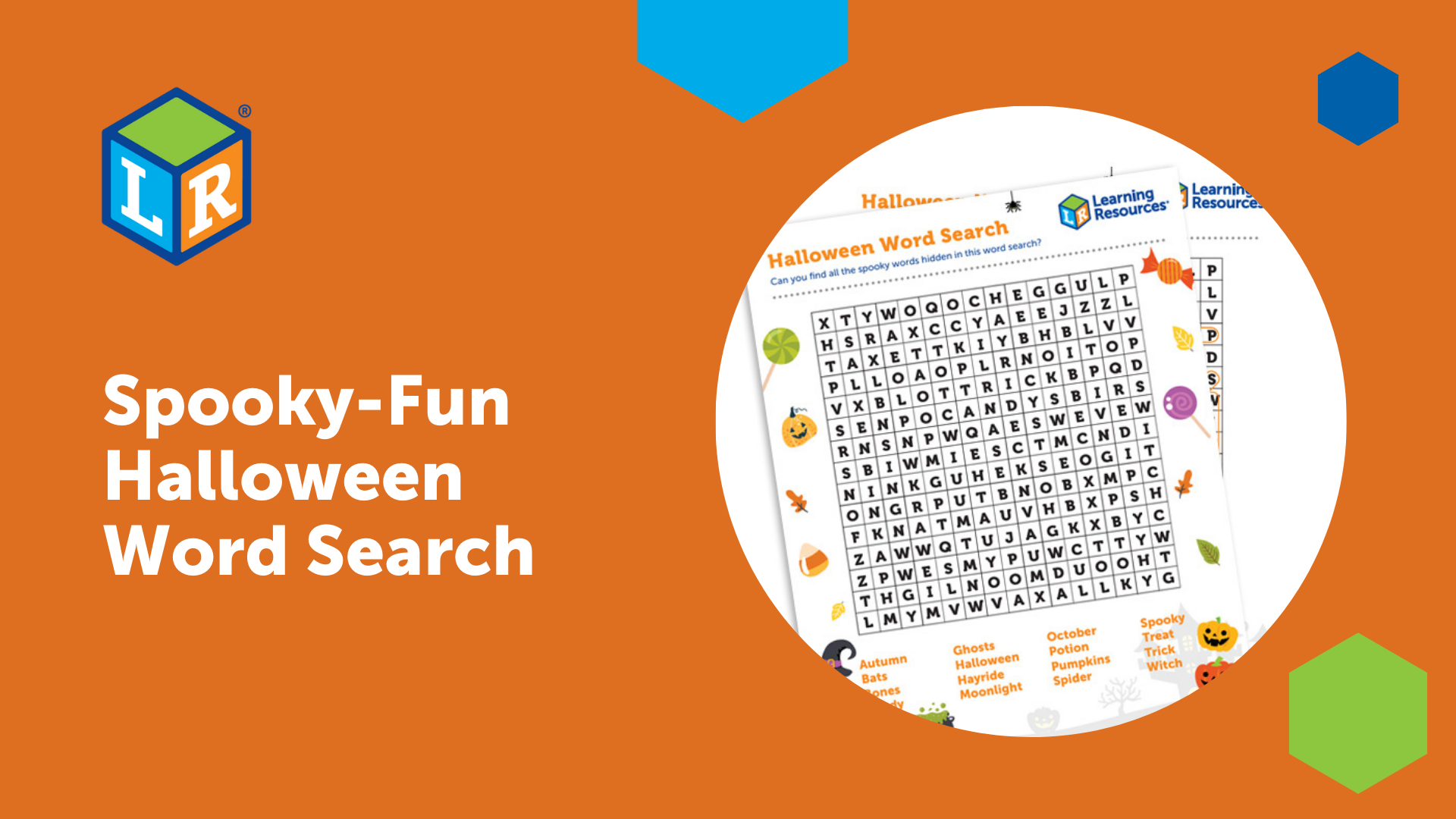 Halloween Word Search Printable Learning Resources