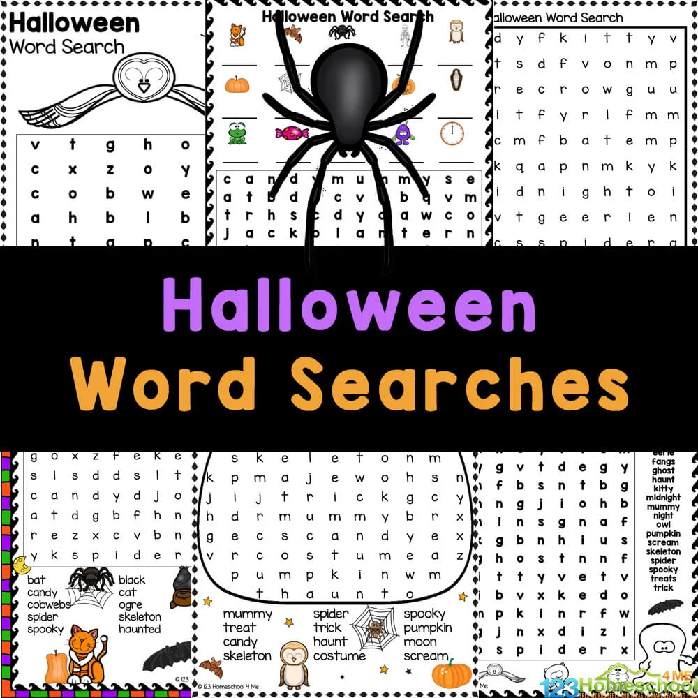 Word Search Kids Printable