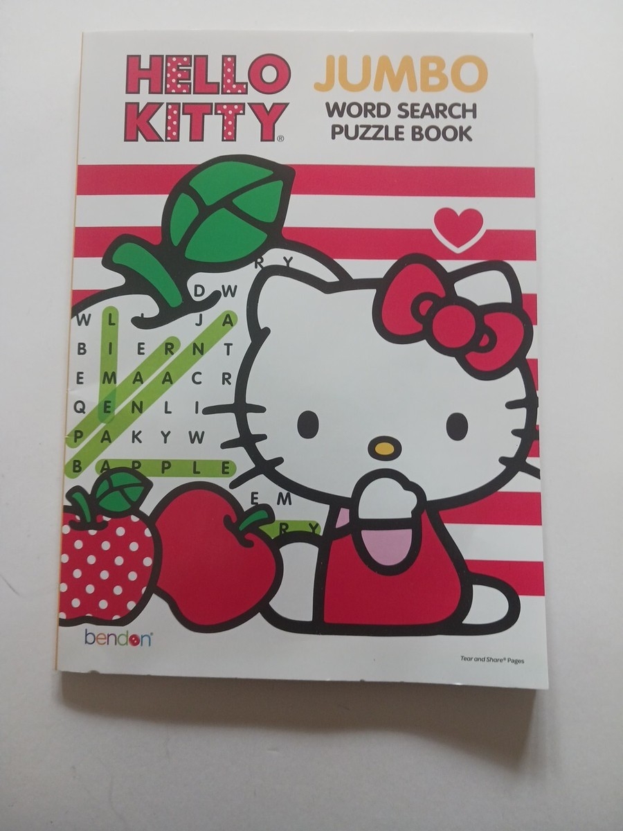 Hello Kitty And Friends Jumbo Word Search Book 80 Page EBay