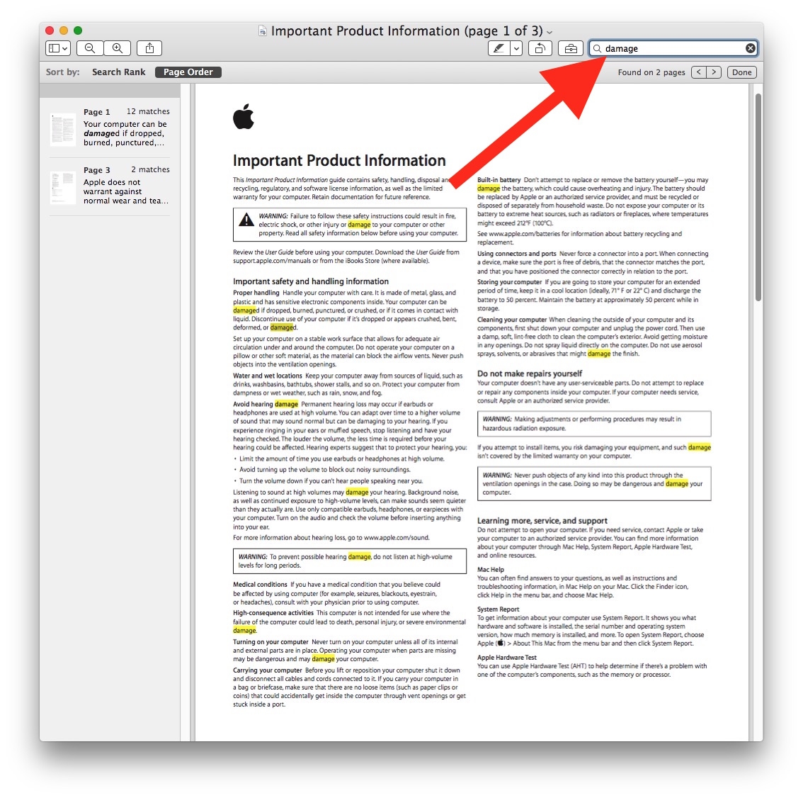 How To Search In PDF On Mac With Preview