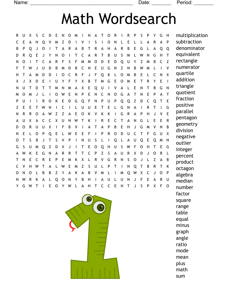 math wordsearch wordmint