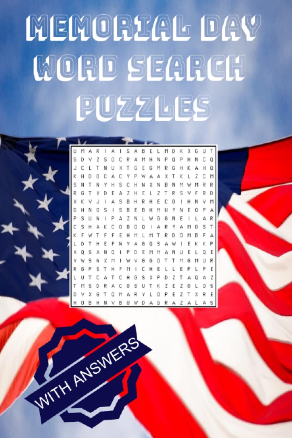 Memorial Day Word Search Puzzles Lopez Cindy Lizeth 9798825372198 Amazon Books