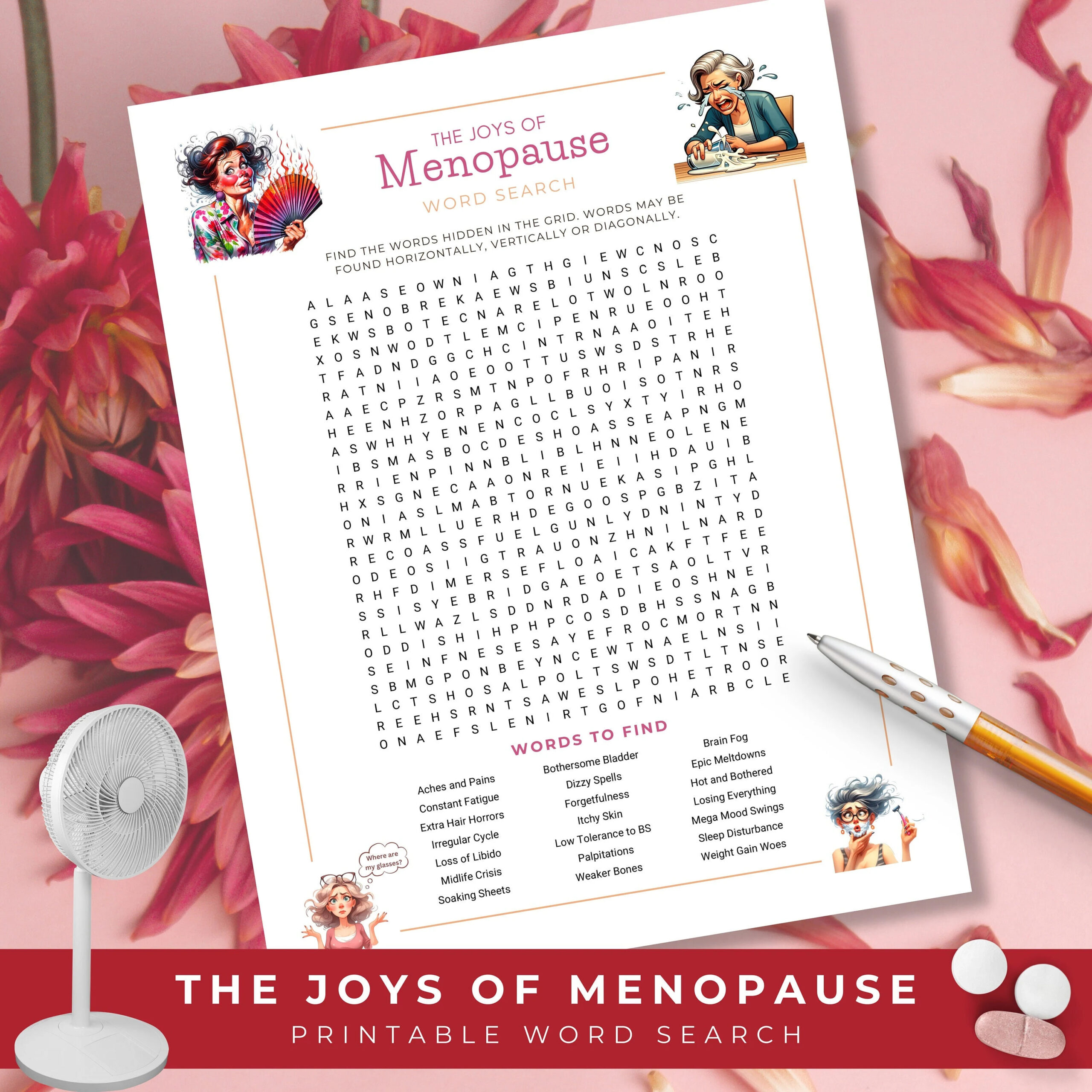 Easy Word Search Puzzles Printable