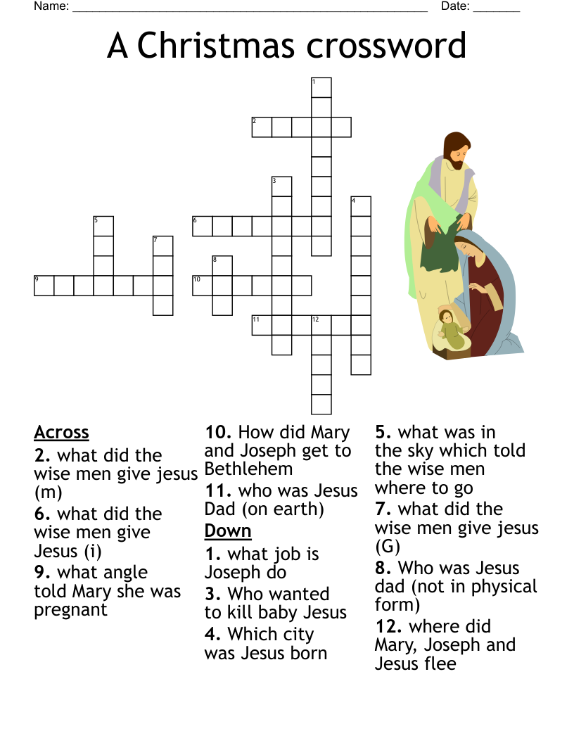 Religious Christmas Word Search Puzzles Religious Christmas Word Search Puzzles
