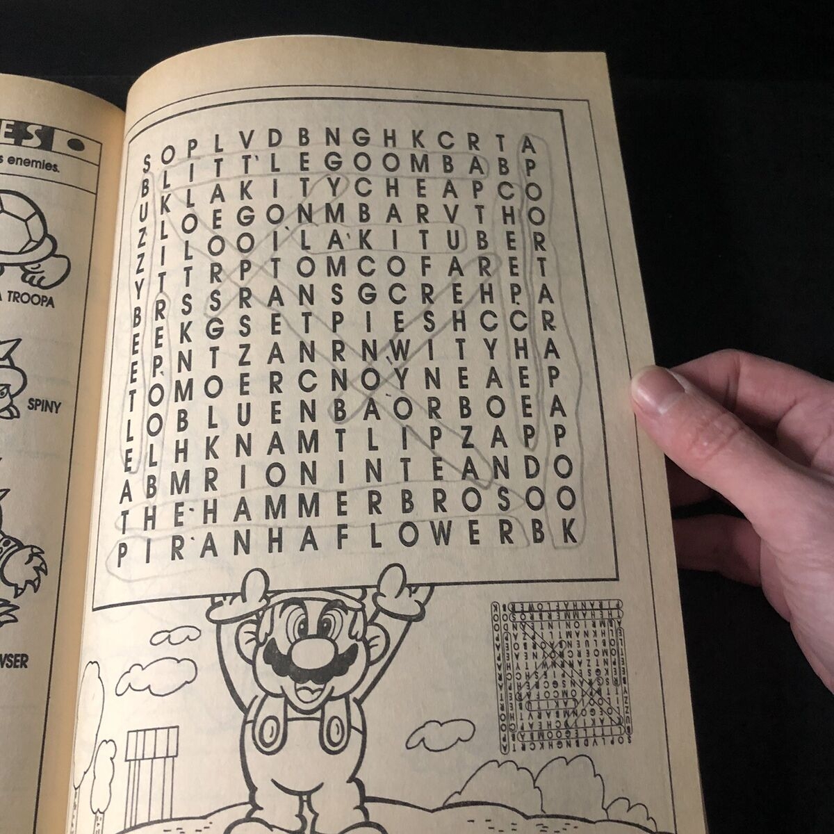 Nintendo Super Mario Bros 1989 Vtg Golden Coloring Activity Book NES EBay