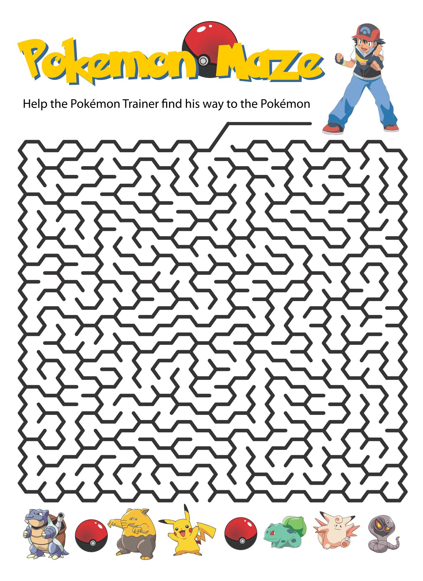 Pokemon Word Search Puzzles 10 Free PDF Printables Printablee