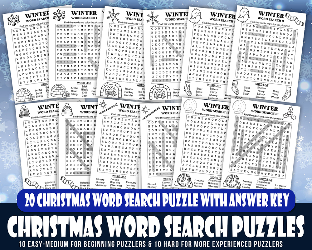 Word Search Puzzles Hard Printable Pdf