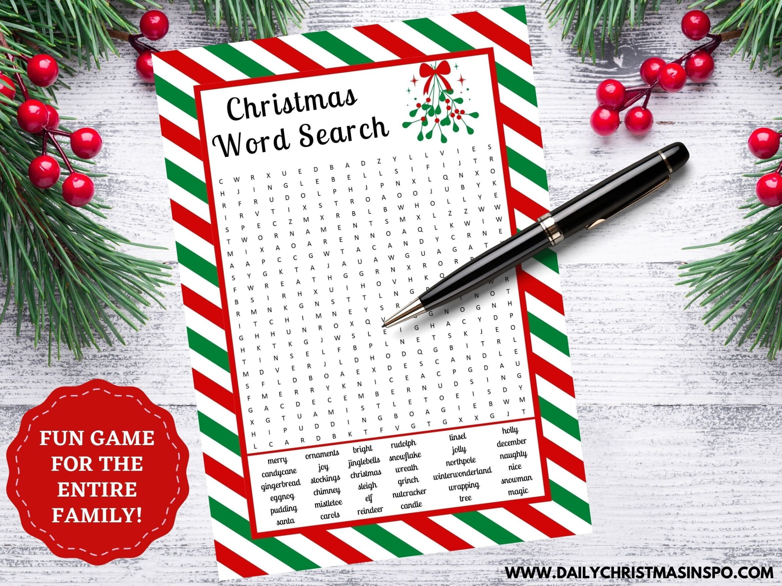 printable christmas word search game word find xmas word search holiday party game kids christmas game daily christmas inspo etsy