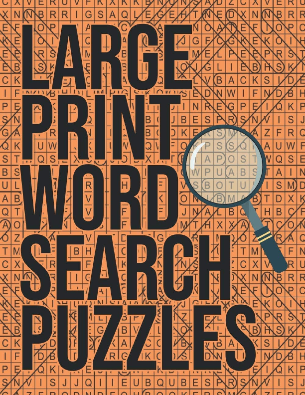 S For Adults Large Print Jumbo S For Adults Extra Large Word Search Puzzles For Word Search Book