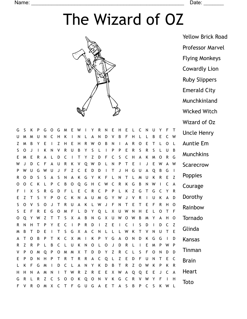 September Word Search Pdf