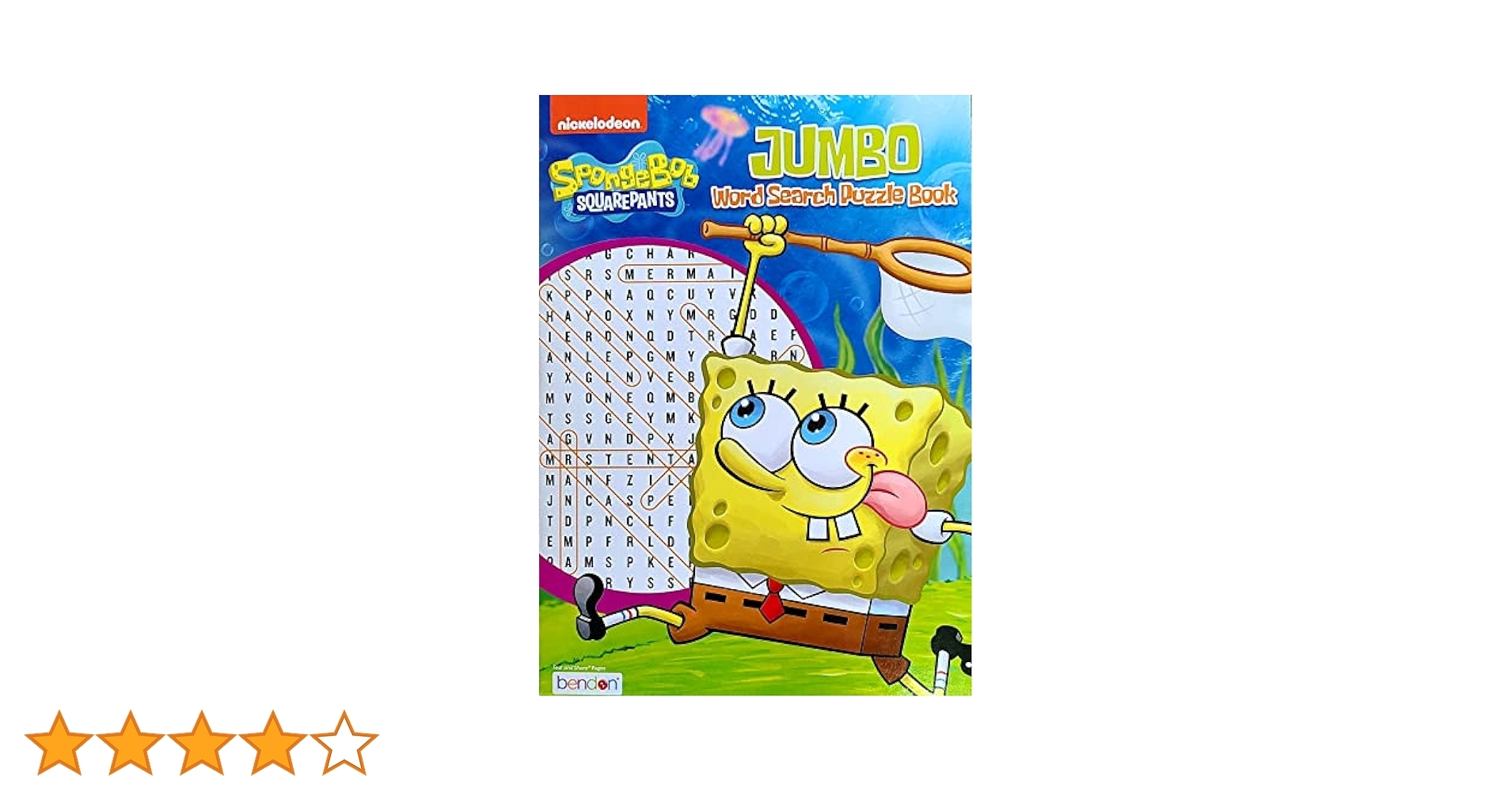 SpongeBob Jumbo Word Search Puzzle Book Nickelodeon Amazon Books