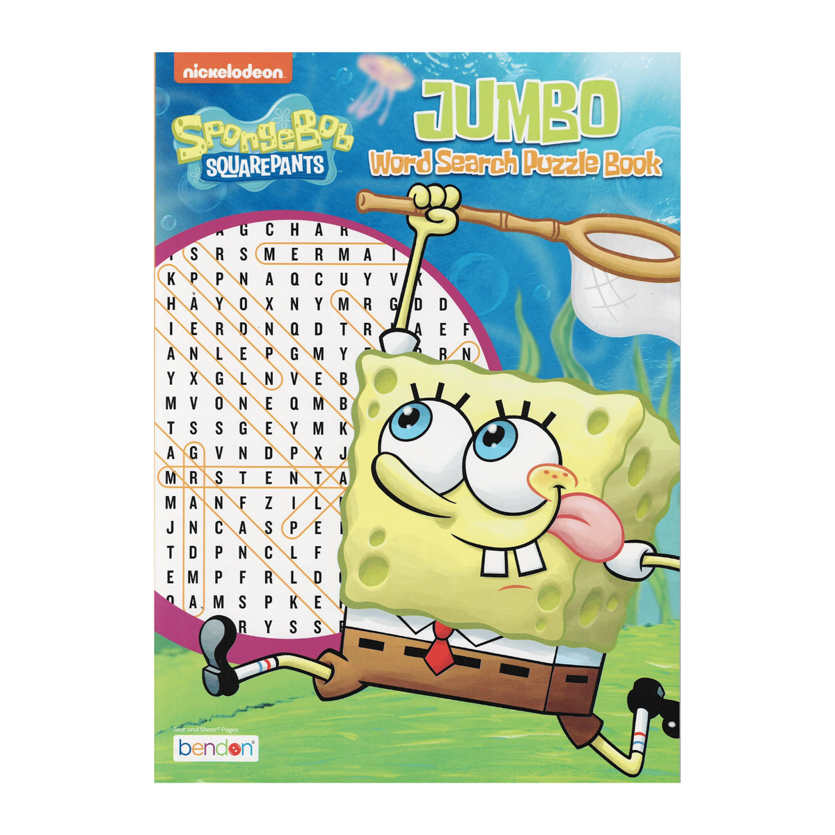 SpongeBob SquarePants Activity Book Word Search For Kids 36 Puzzles To Solve EBay