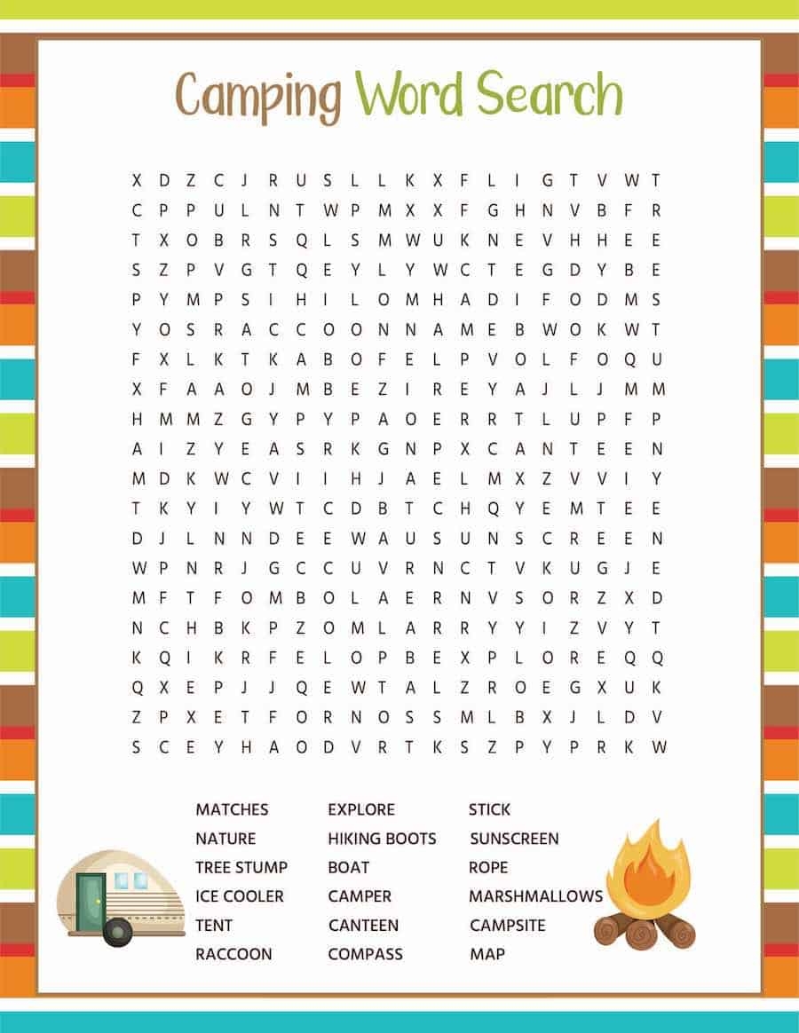 summer word search free printable moms munchkins