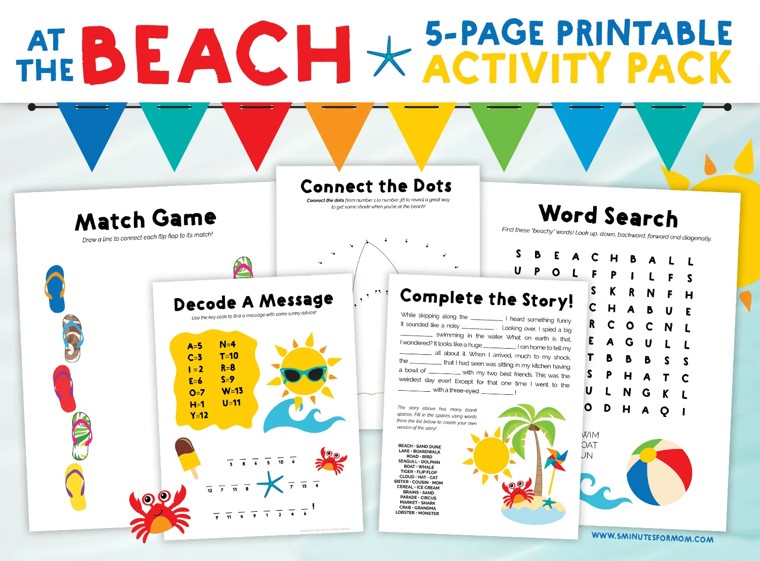 Simple Word Search Printable For Kids