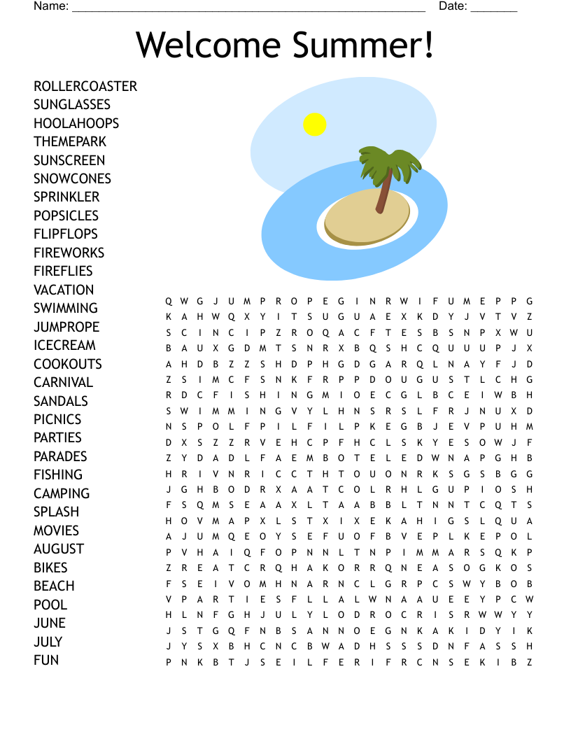 summer word search wordmint summer word search wordmint