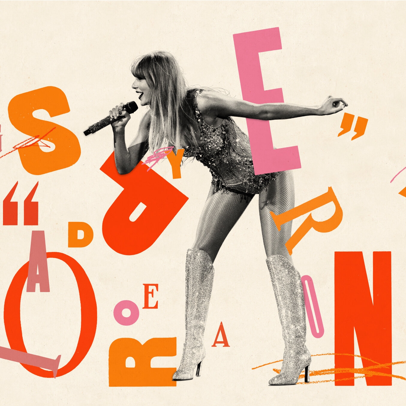 Taylor Swift Word Search Hard