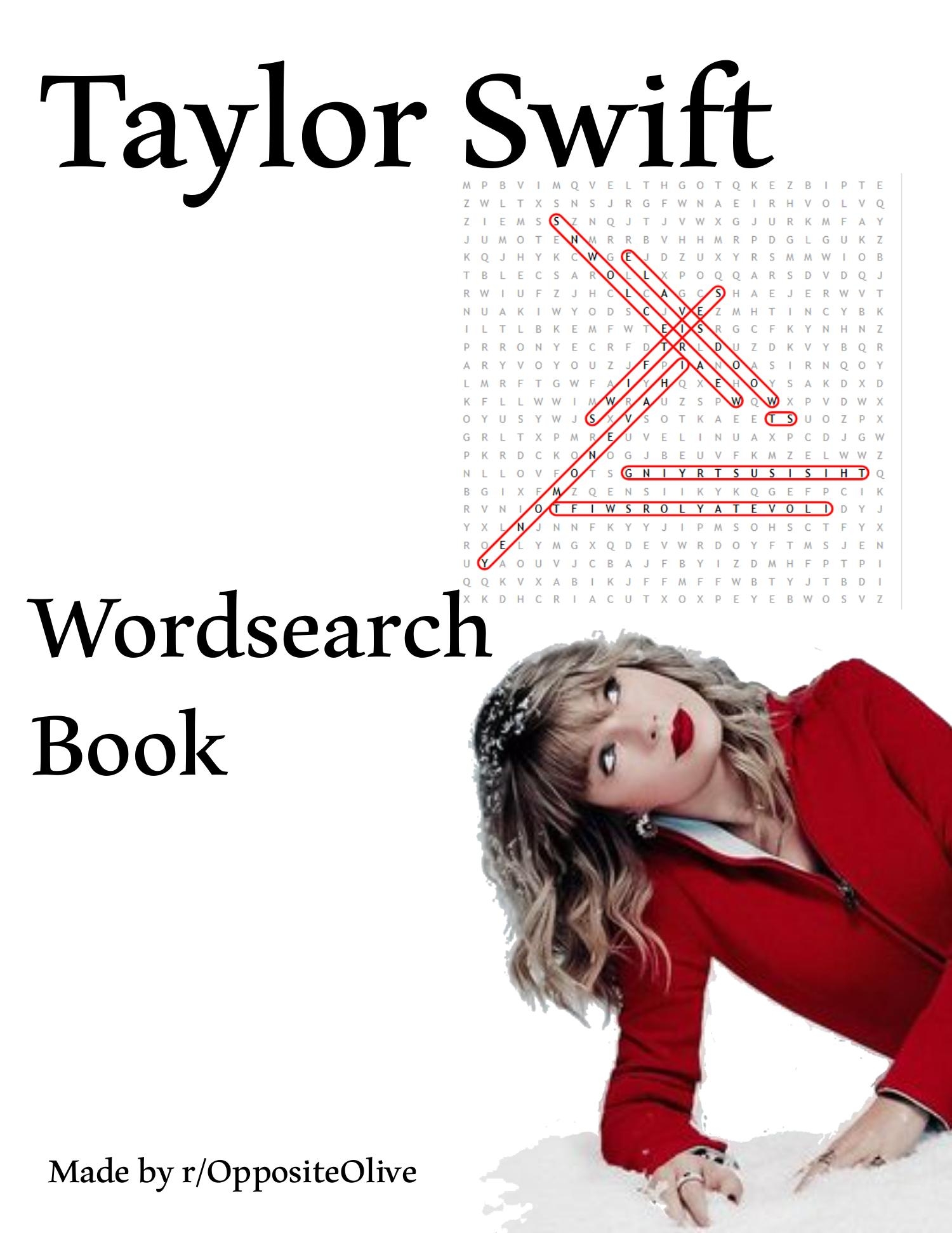 Taylor Swift Word Search pdf DocDroid