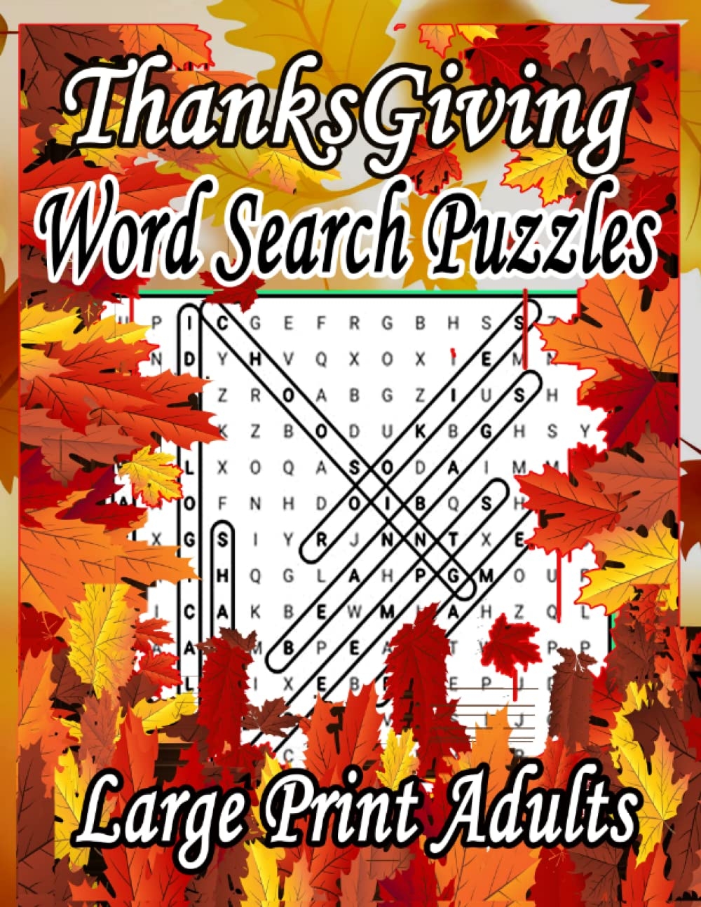 Thanksgiving Word Search Puzzles Large Print Adults For Adults Seniors Desertcart Seychelles
