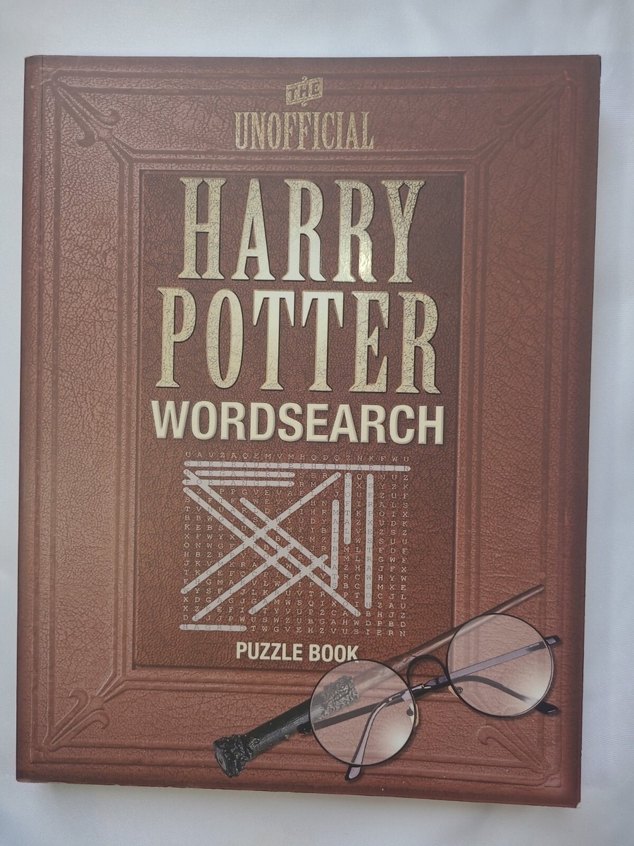 The Unofficial Harry Potter Wordsearch Puzzle Book 2021 Paperback 9781626692060 EBay