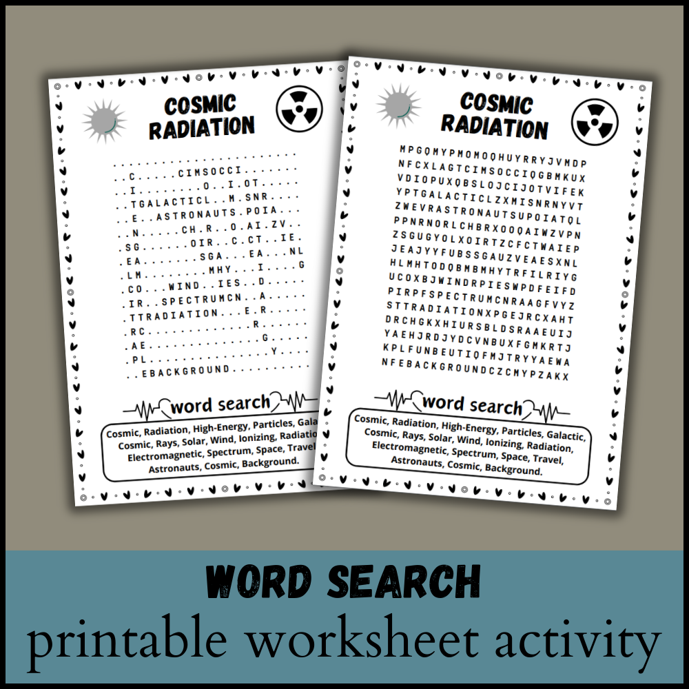 Word Search Types Of Cars