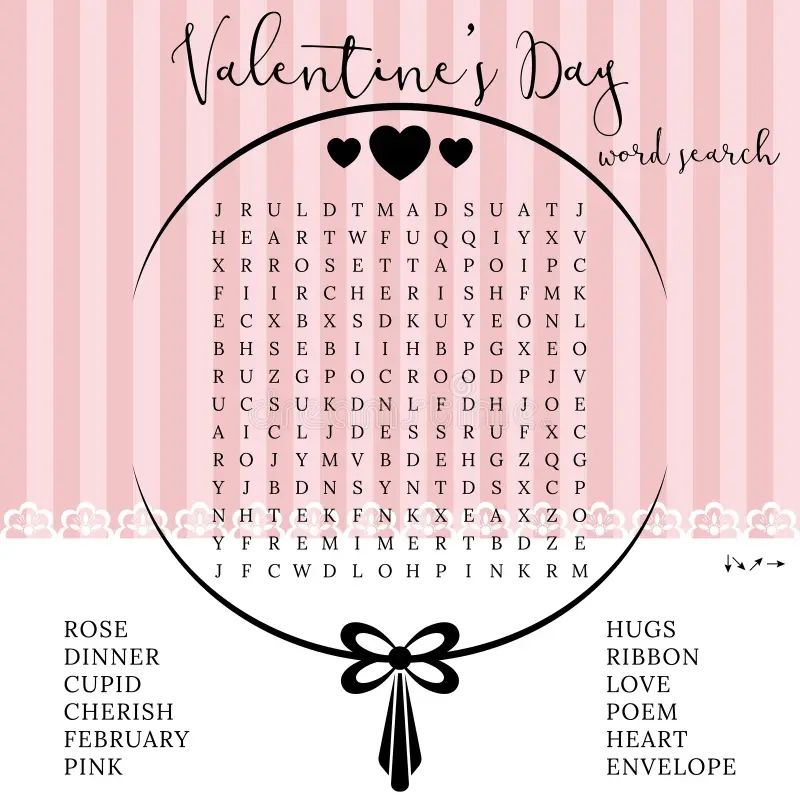 February Word Searches For Kids February Word Searches For Kids