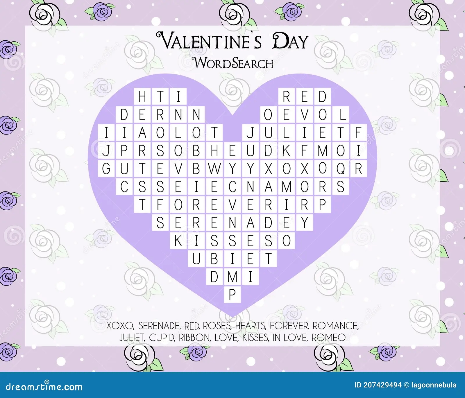 Free Printable Valentine Word Search For Kids