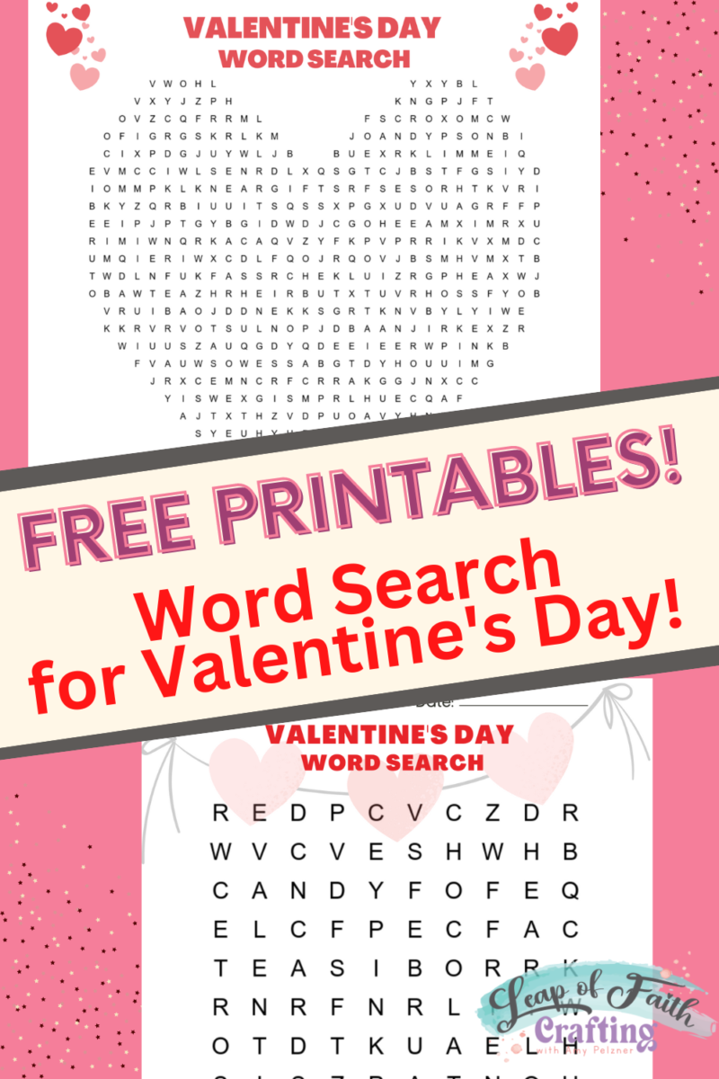Valentine's Day Word Search Printable Free Valentine's Day Word Search Printable Free