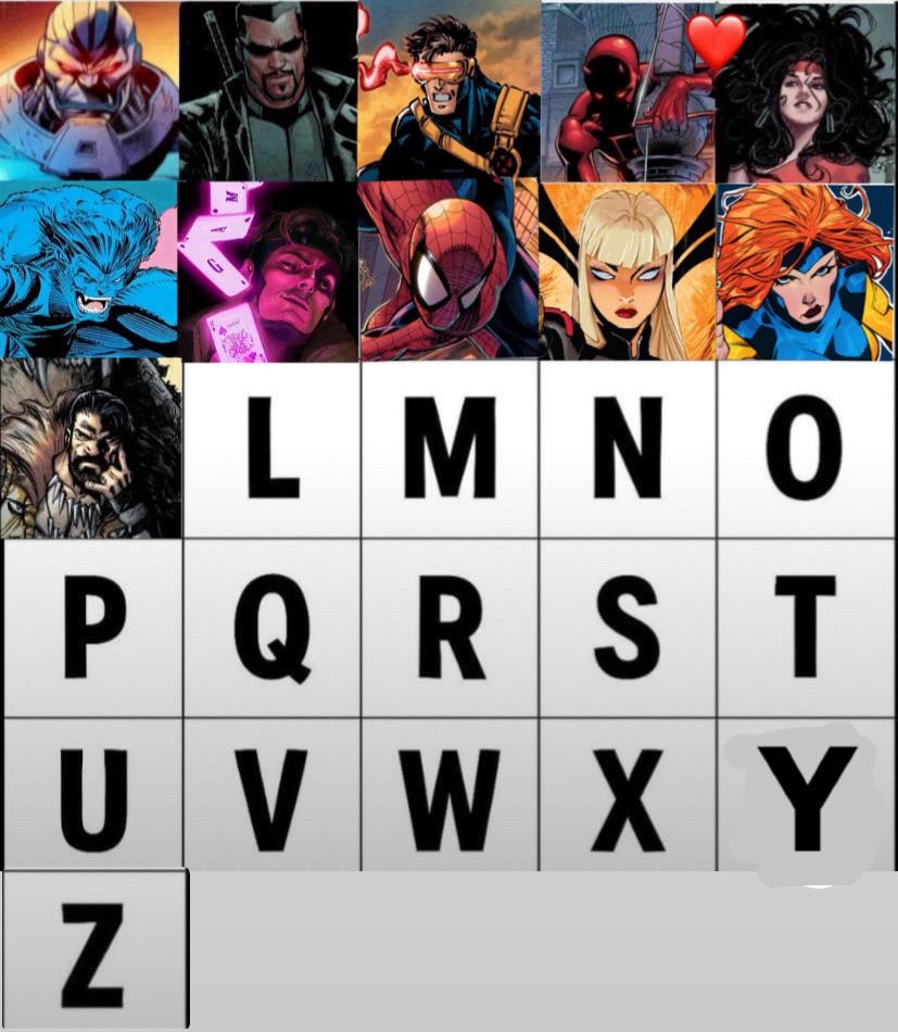 Who s The Best Marvel Character Starting With The Letter L R Quadrinhos
