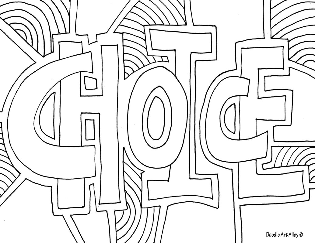 Word Search Coloring Pages To Print