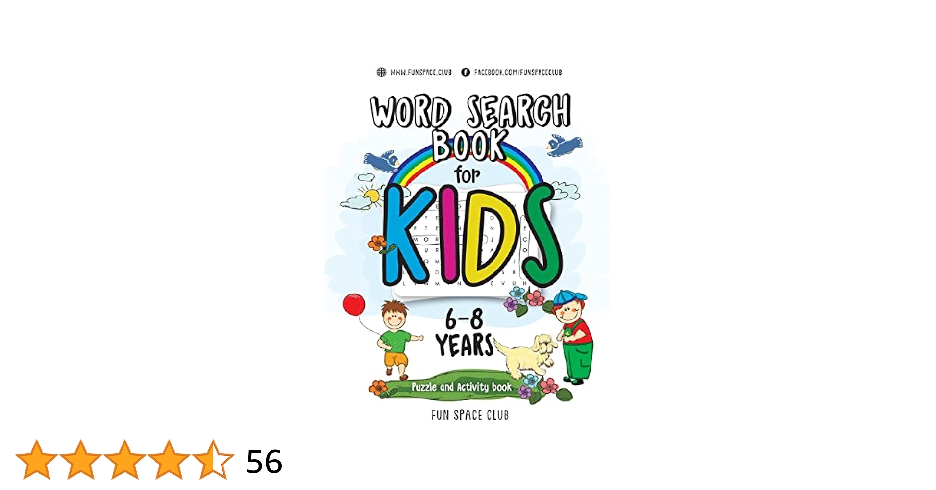 Word Search Books For Kids 6 8 Word Search Puzzles For Kids Activities Workbooks Age 6 7 8 Year Olds Fun Space Club Games Word Search Puzzles For Kids Kids Fun Space Club 
