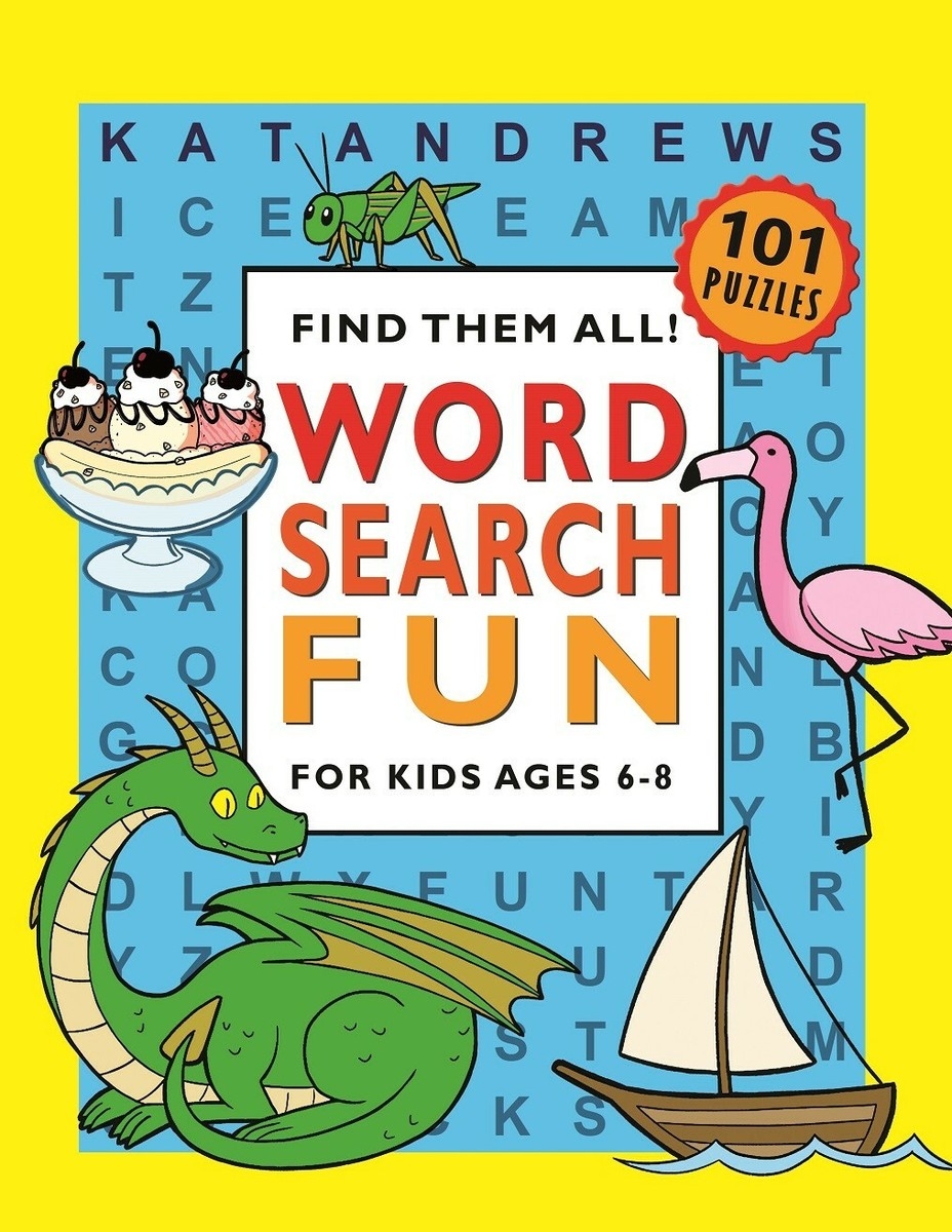 Word Search Fun For Kids Ages 6 8 9781732752061 EBay