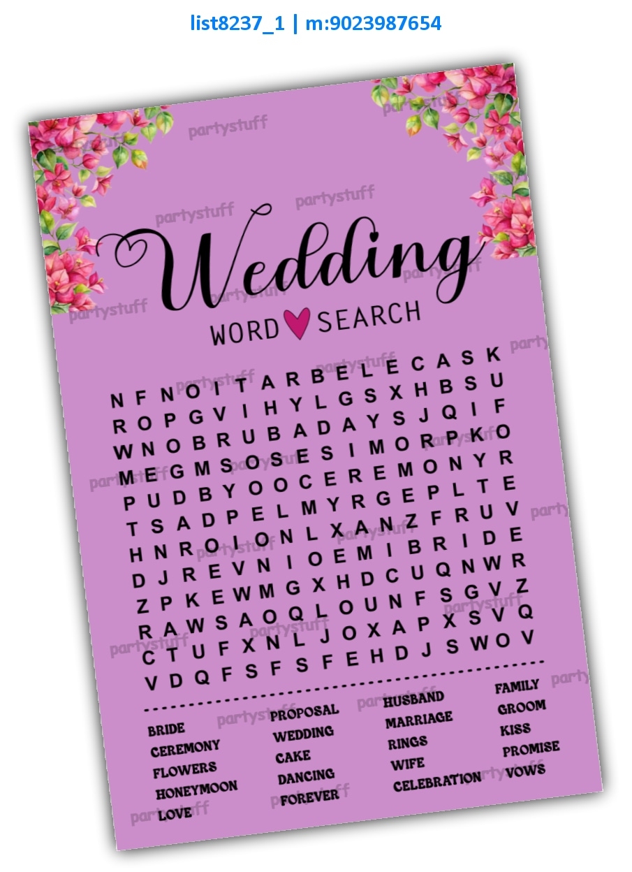Word Search Mind Games Paper Games Designs