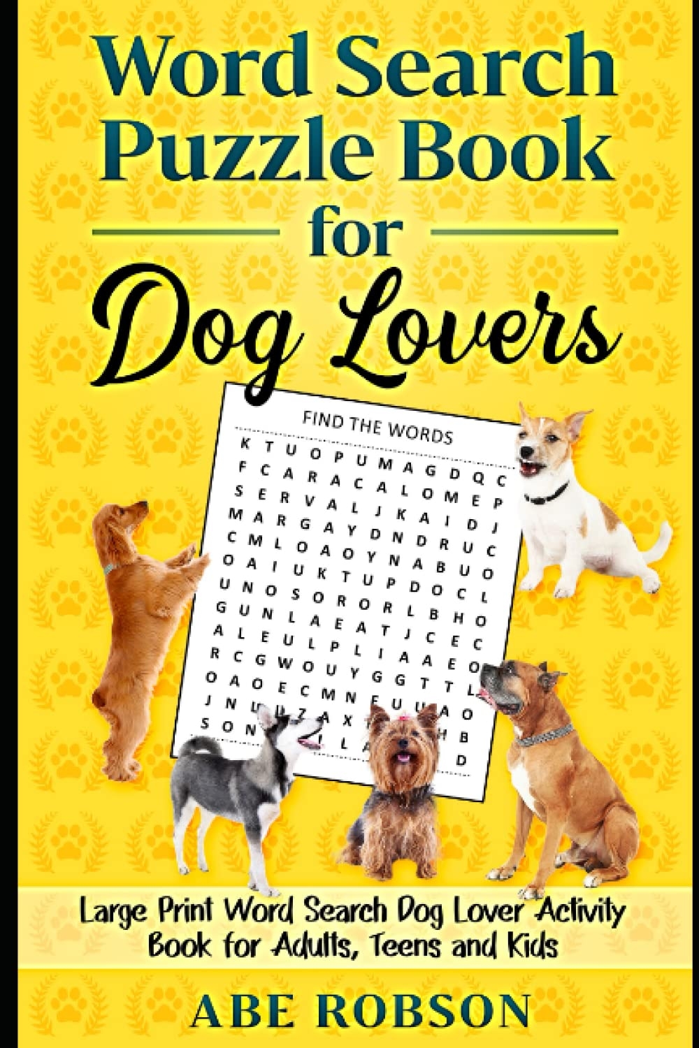 Word Search Puzzle Book For Dog Lovers Large Print Lebanon Ubuy