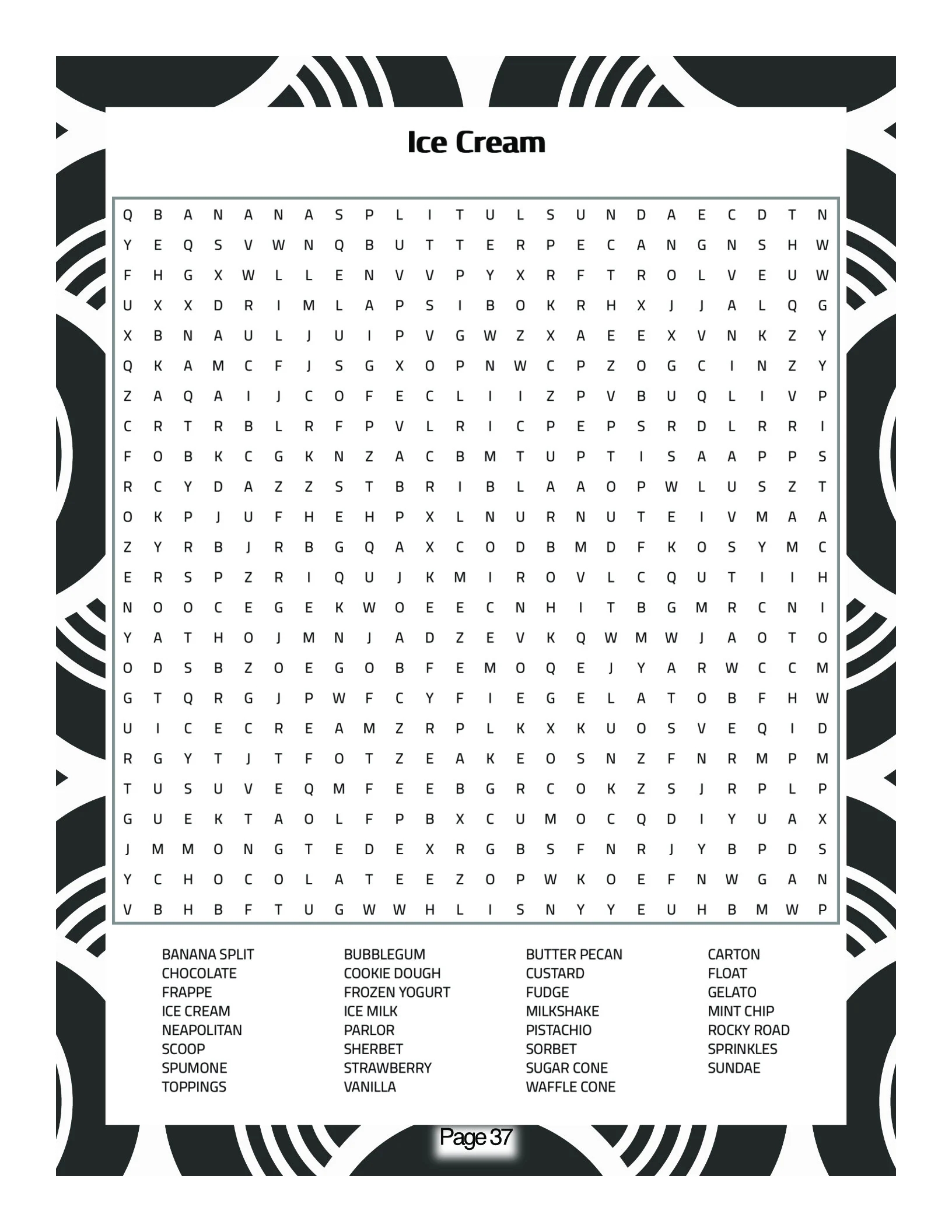 Free Printable Difficult Word Search Sheets