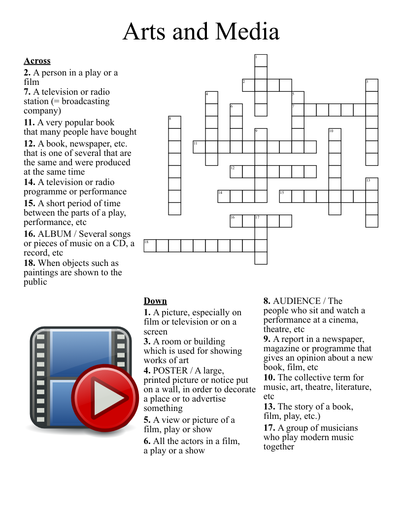 Words Related With Art Word Search